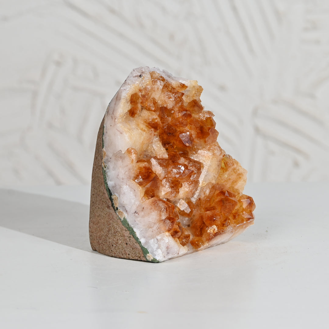 Natural Citrine Cluster 829g – Healing Crystal for Balance & Positive Vibes