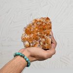 Load image into Gallery viewer, Citrine Stone 978g – Wealth Crystal for Energy Alignment &amp; Home Decor
