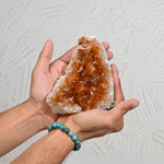 Load image into Gallery viewer, Citrine Crystal Cluster 1111g – Energy Stone for Abundance &amp; Balance