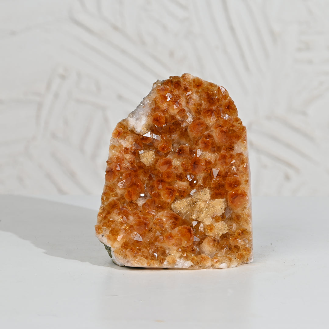 Natural Citrine Geode 1208g – Raw Healing Crystal for Wealth & Positive Energy