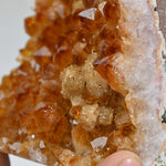 Load image into Gallery viewer, Natural Citrine Geode 1208g – Raw Healing Crystal for Wealth &amp; Positive Energy