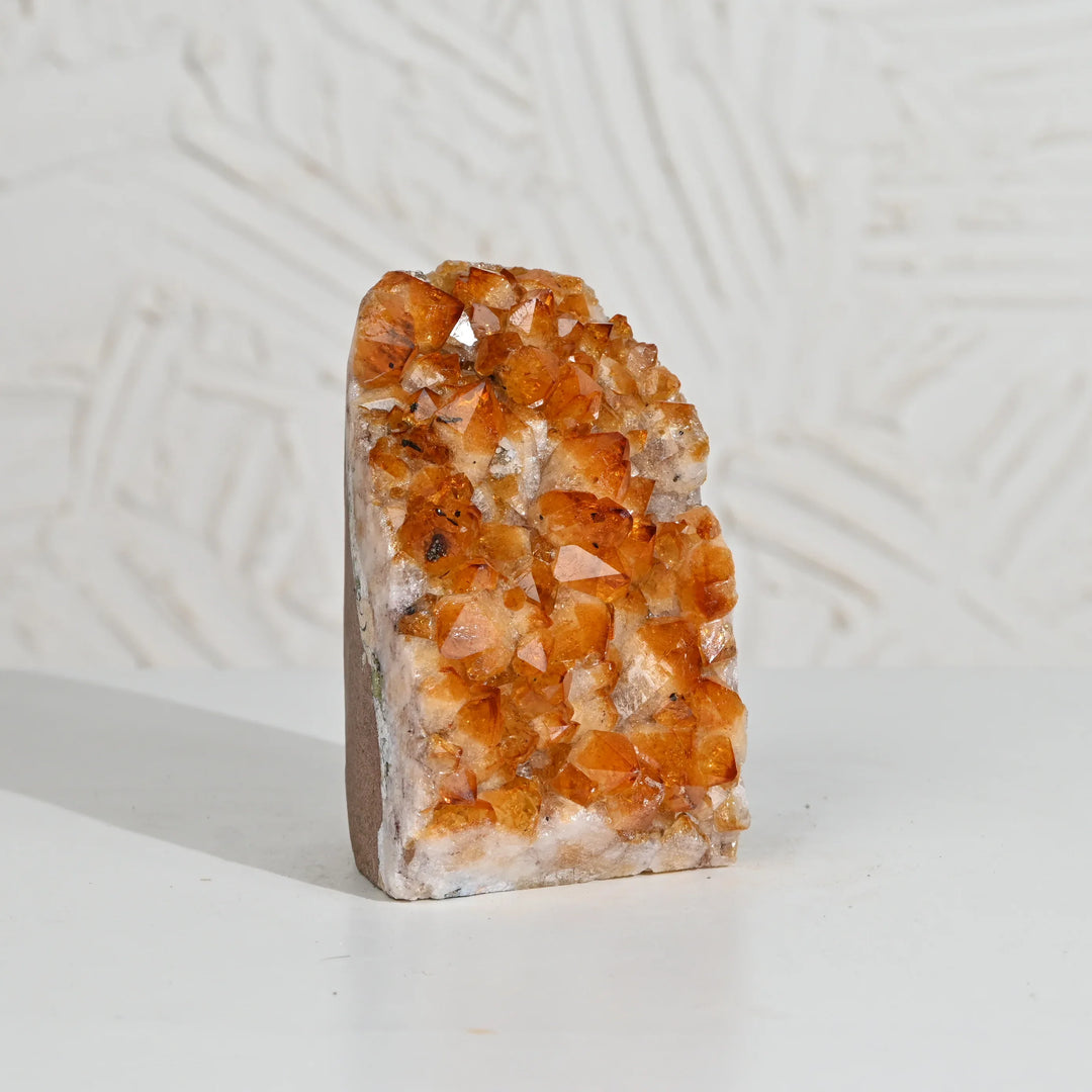 Citrine Geode 1538g – Raw Crystal for Wealth Attraction & Positive Vibes