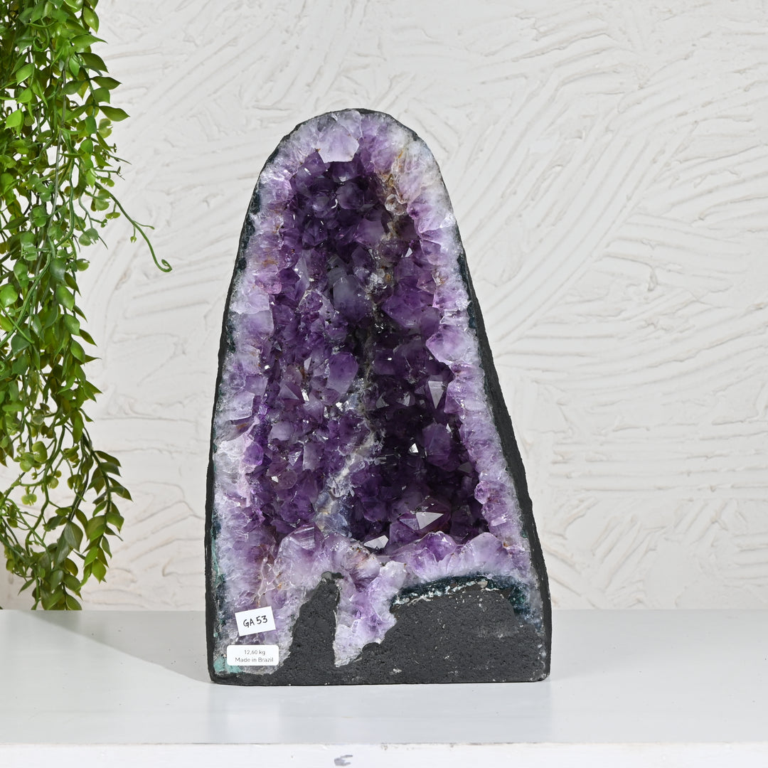 Natural Amethyst Geode 12.60kg - Raw Crystal for Healing