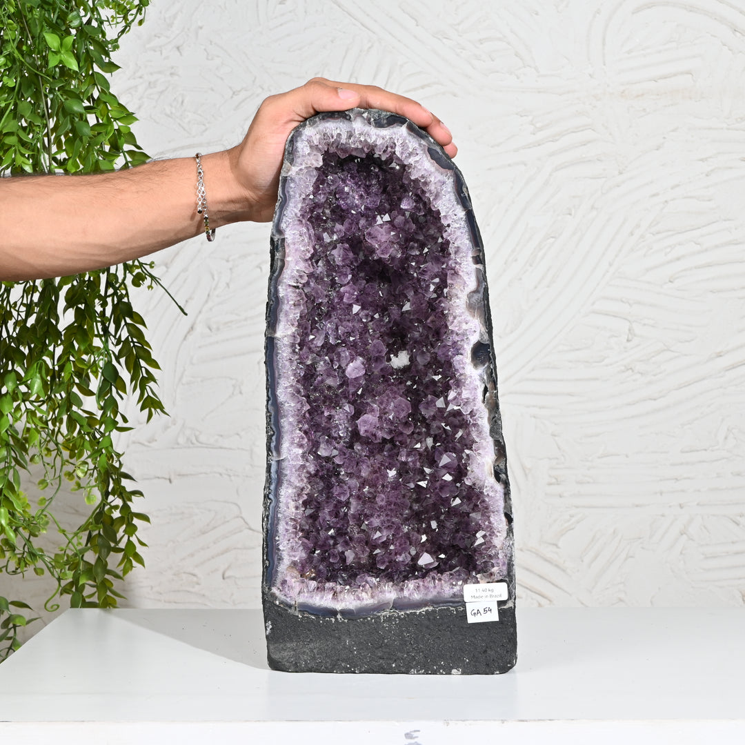Natural Amethyst Geode 11.40kg - Raw Crystal for Healing