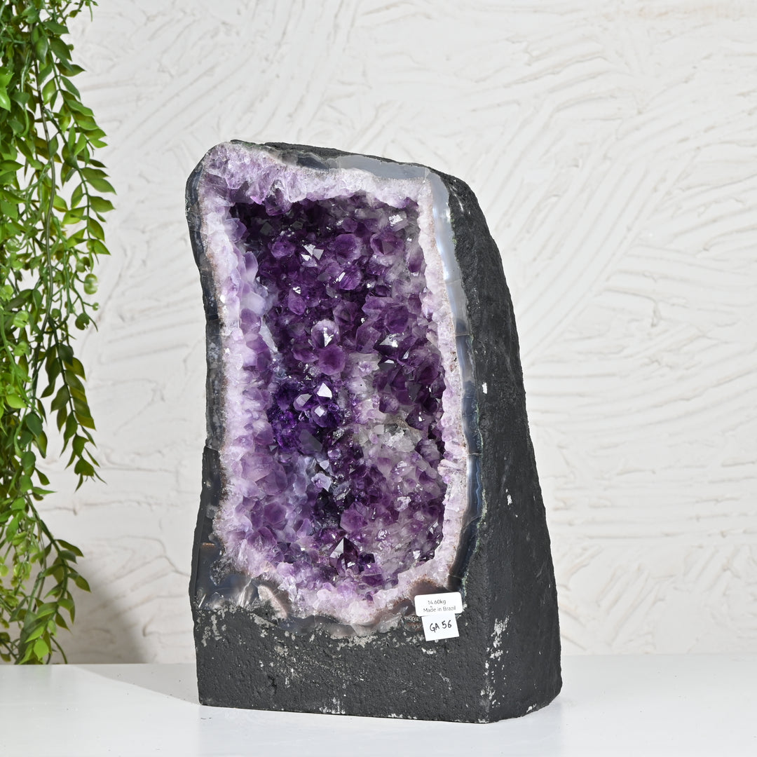 Natural Amethyst Geode 14.60kg - Raw Crystal for Healing