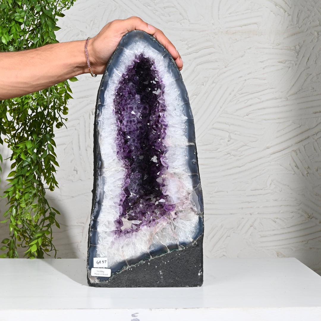 Natural Amethyst Geode 16.00kg - Raw Crystal for Healing
