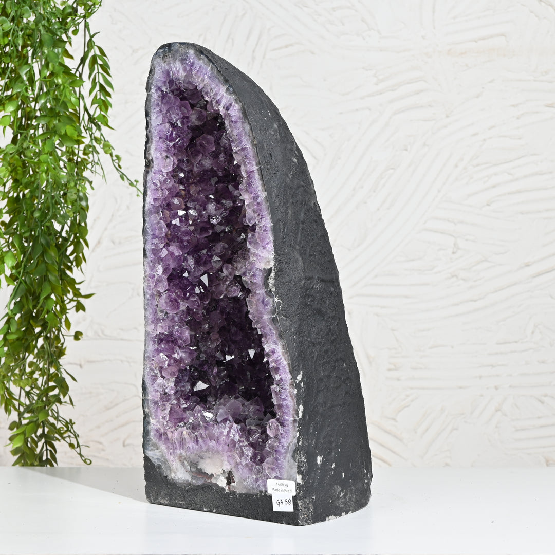 Natural Amethyst Geode 14.00kg - Raw Crystal for Healing