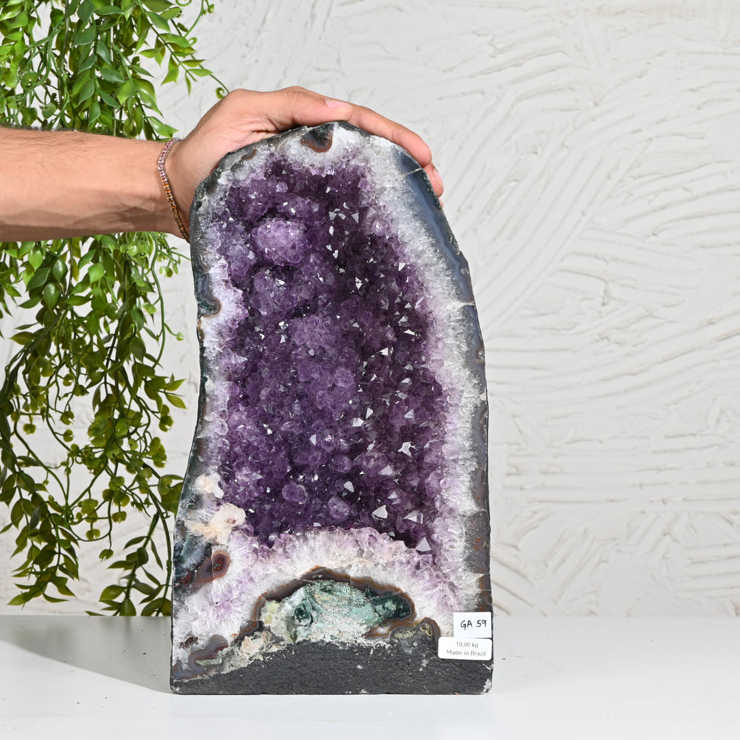 Natural Amethyst Geode 10.00kg - Raw Crystal for Healing