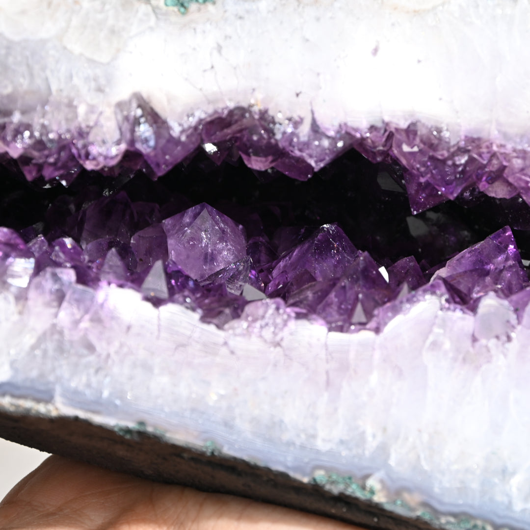 Natural Amethyst Geode 6.20kg - Raw Crystal for Healing