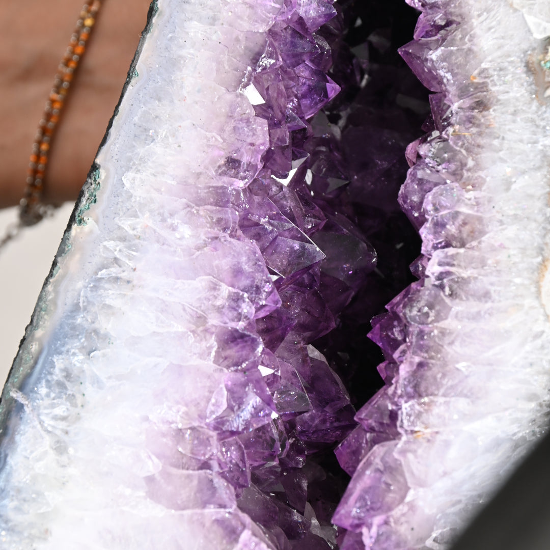 Natural Amethyst Geode 6.20kg - Raw Crystal for Healing