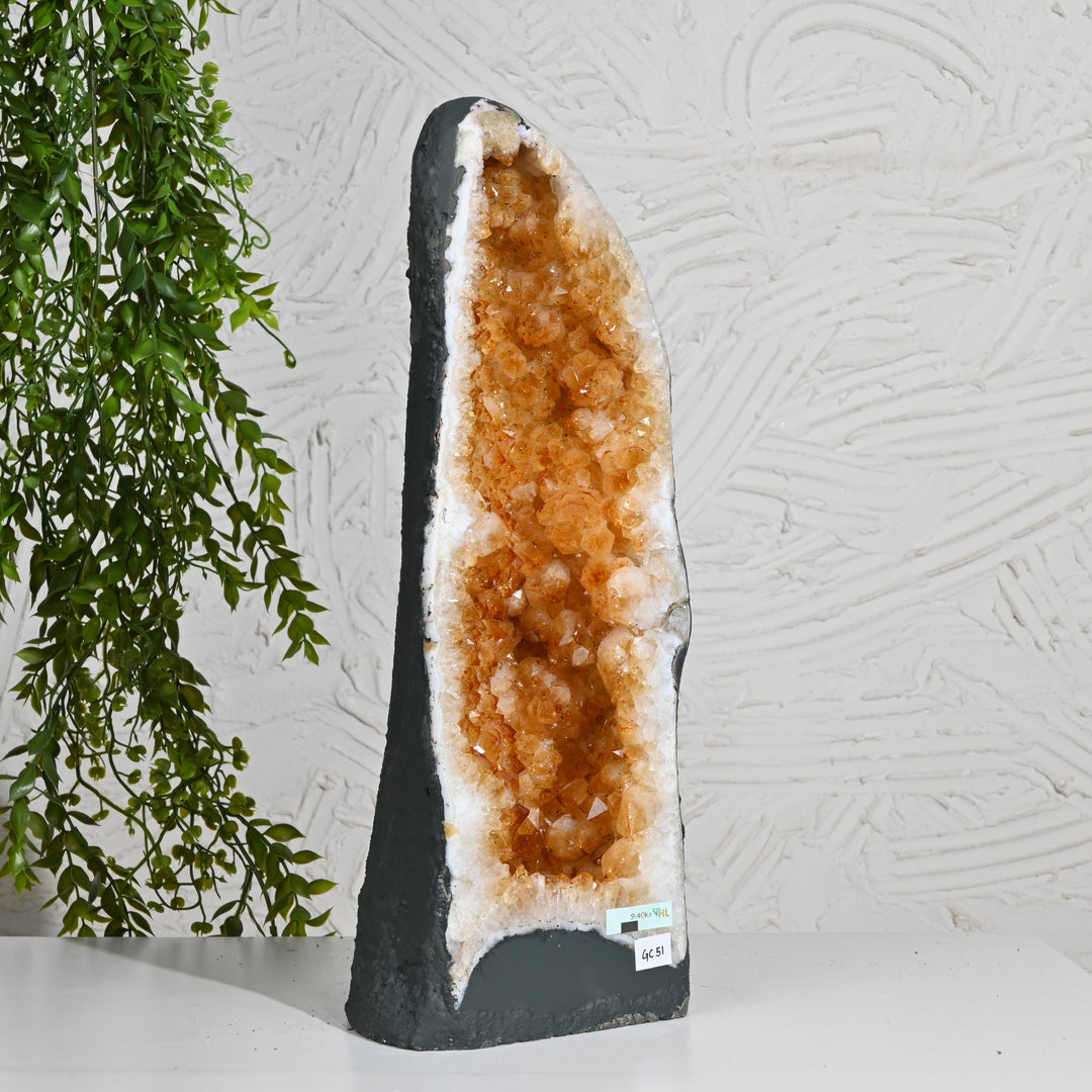 Citrine Energy Stone 9.40kg – Natural Crystal for Prosperity & Home Balance