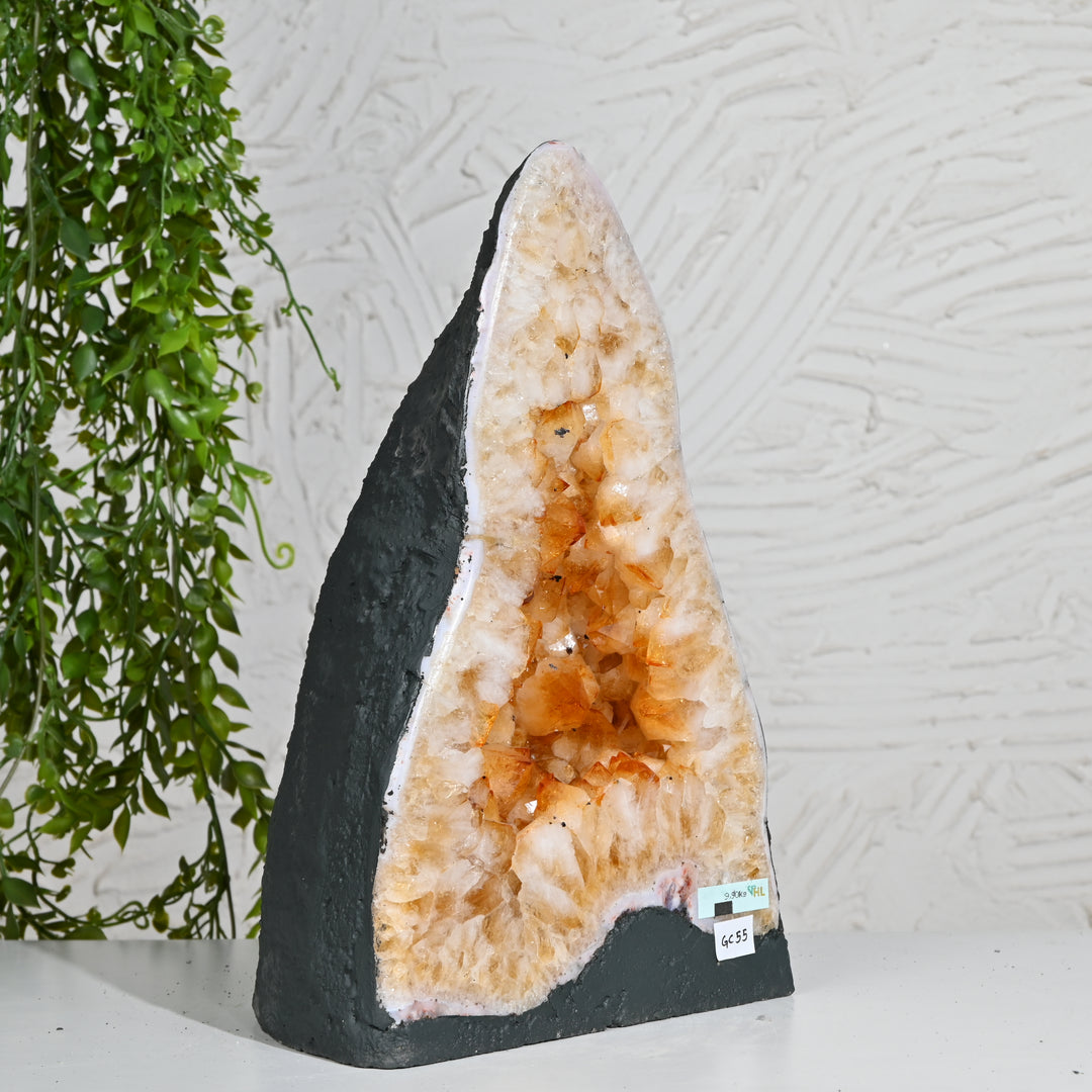 Citrine Crystal Formation 9.90kg – Raw Stone for Prosperity, Balance & Energy