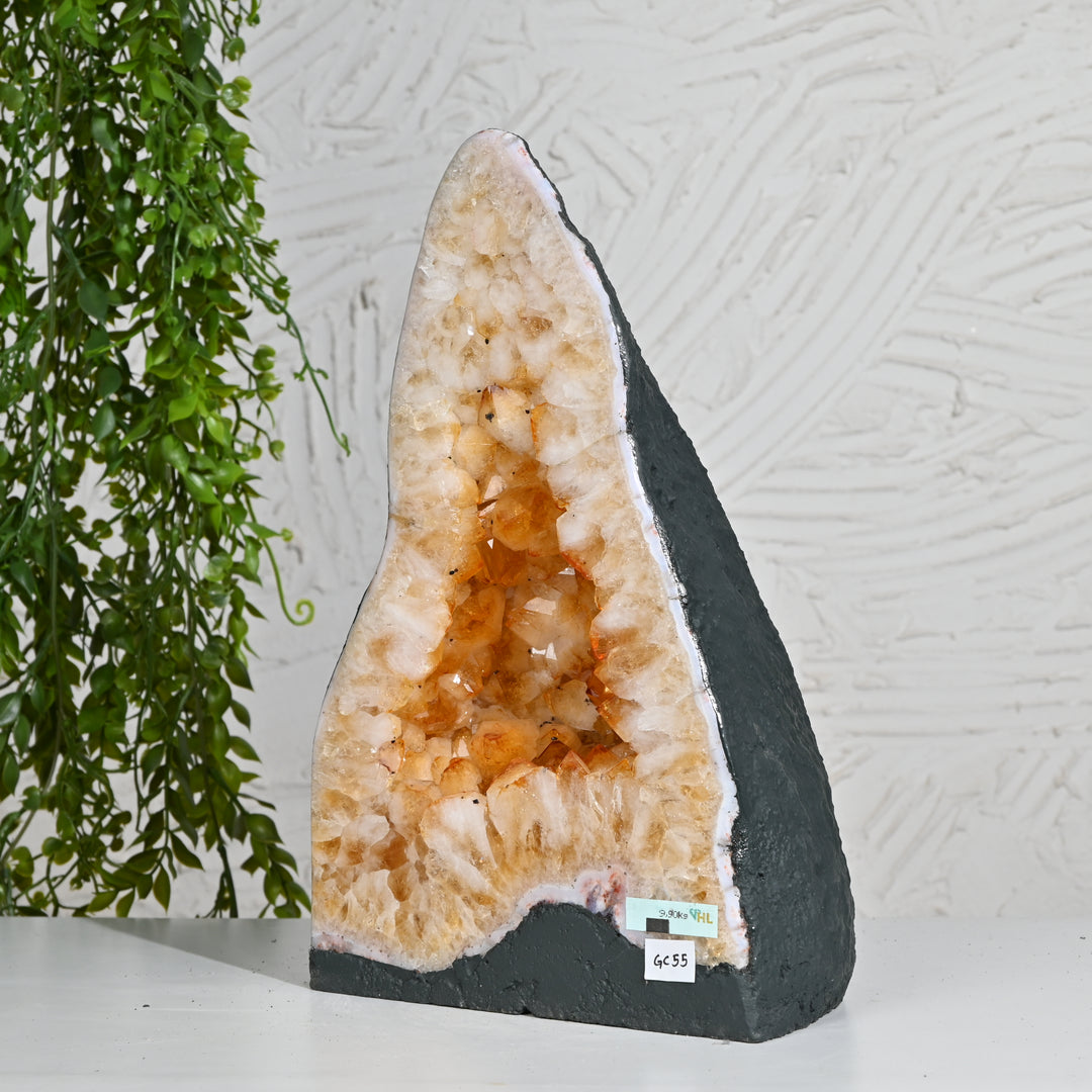 Citrine Crystal Formation 9.90kg – Raw Stone for Prosperity, Balance & Energy