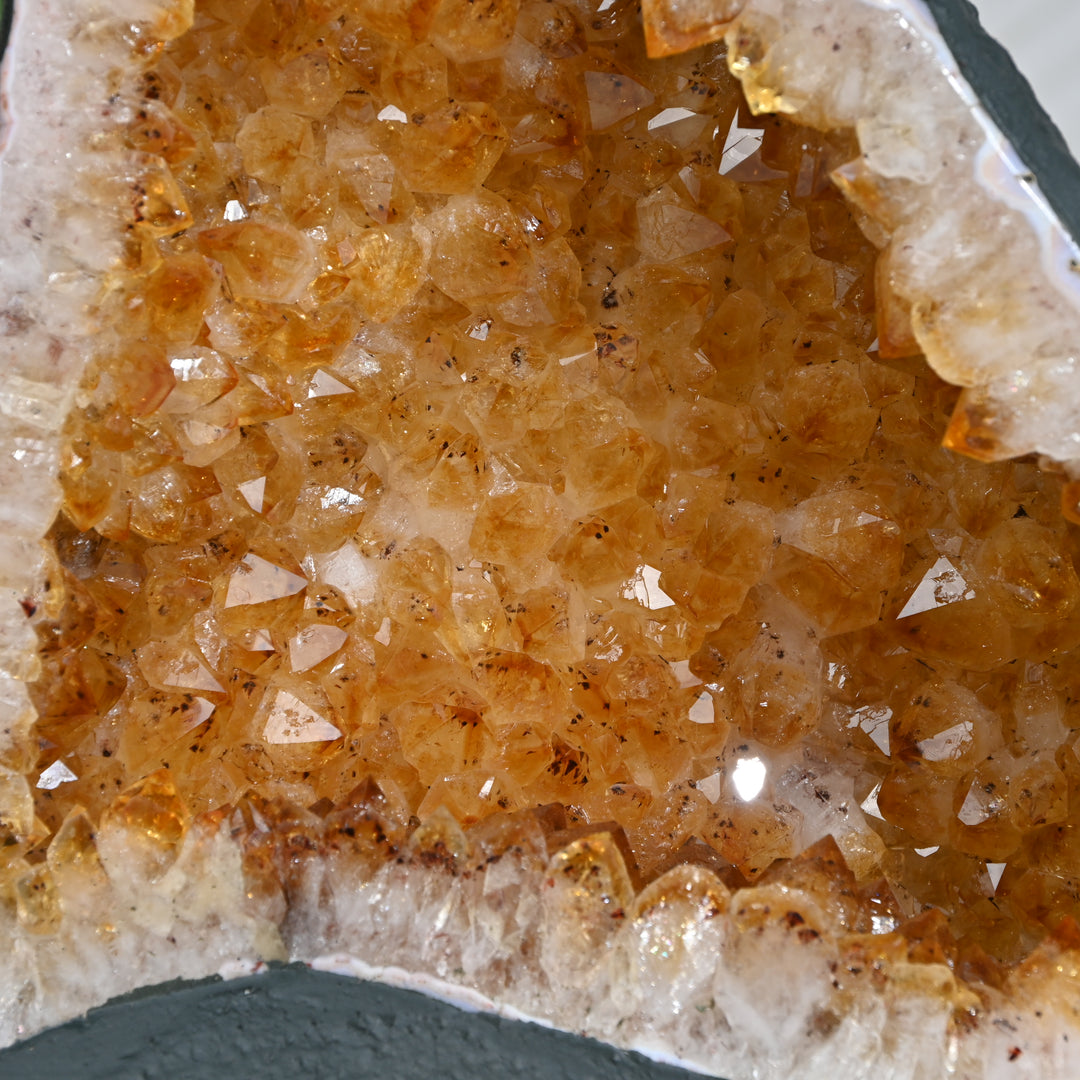 Premium Citrine Cluster 10.95kg – Natural Healing Crystal for Home & Office Positivity