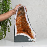 Load image into Gallery viewer, Large Citrine Geode 14.10kg – Premium Crystal for Energy &amp; Luxury Spaces