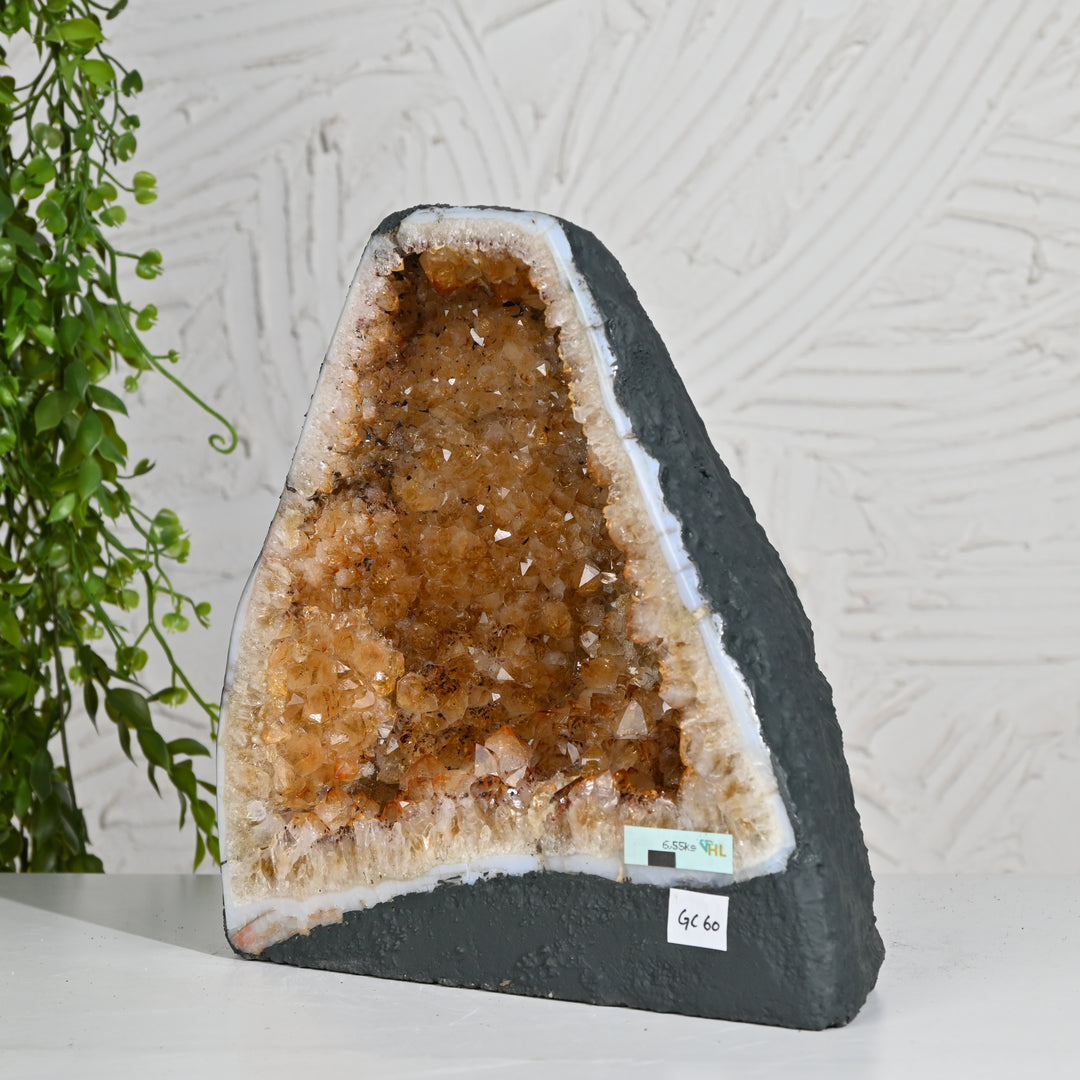 Natural Citrine Formation 6.5kg – Energy Crystal for Wealth & Balance