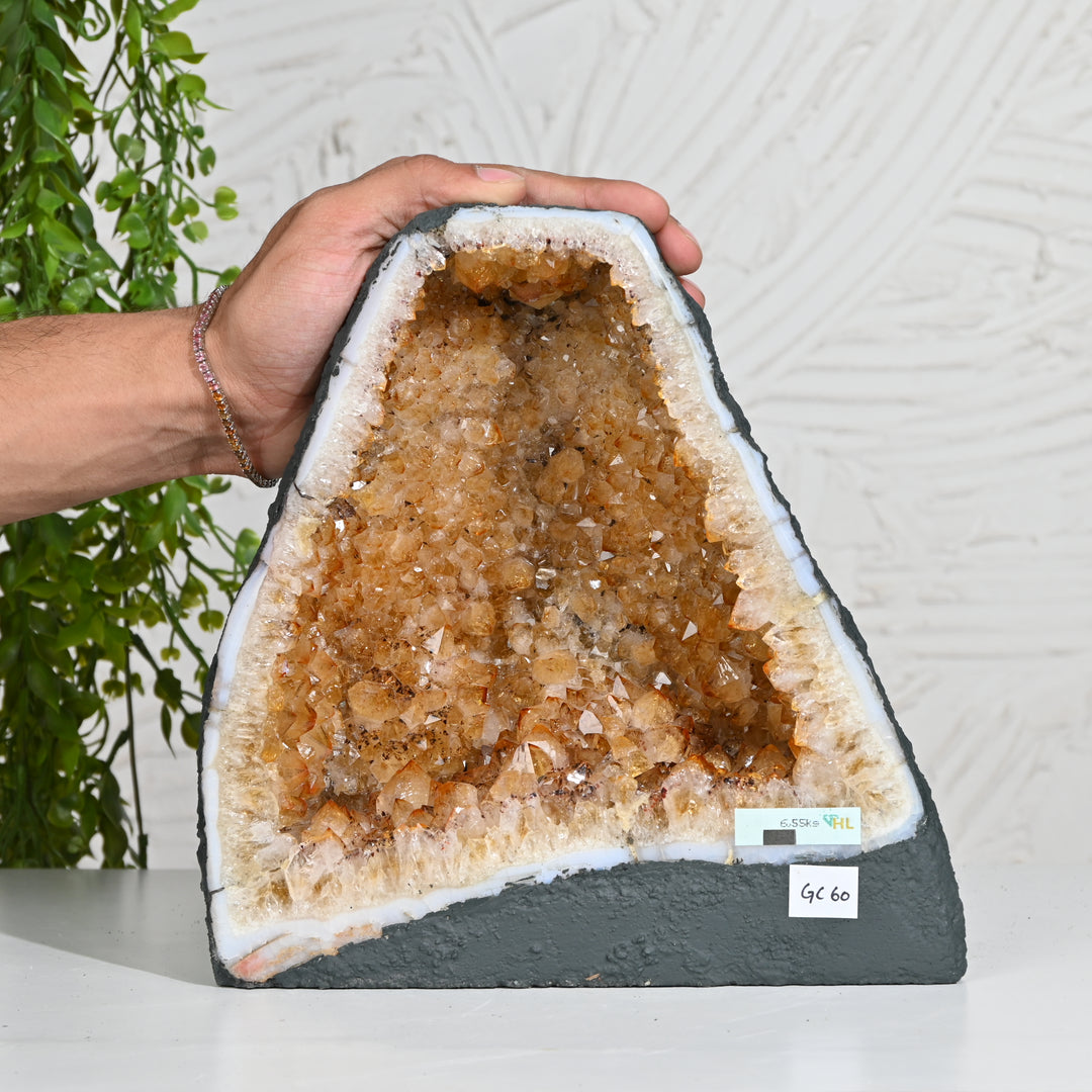 Natural Citrine Formation 6.5kg – Energy Crystal for Wealth & Balance