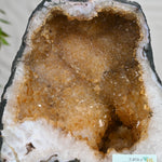 Load image into Gallery viewer, Compact Citrine Geode 3.85kg – Raw Healing Stone for Positive Vibes