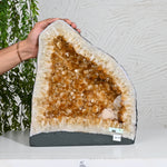 Load image into Gallery viewer, Massive Citrine Geode 14.15kg – Natural Statement Crystal for Wealth Energy
