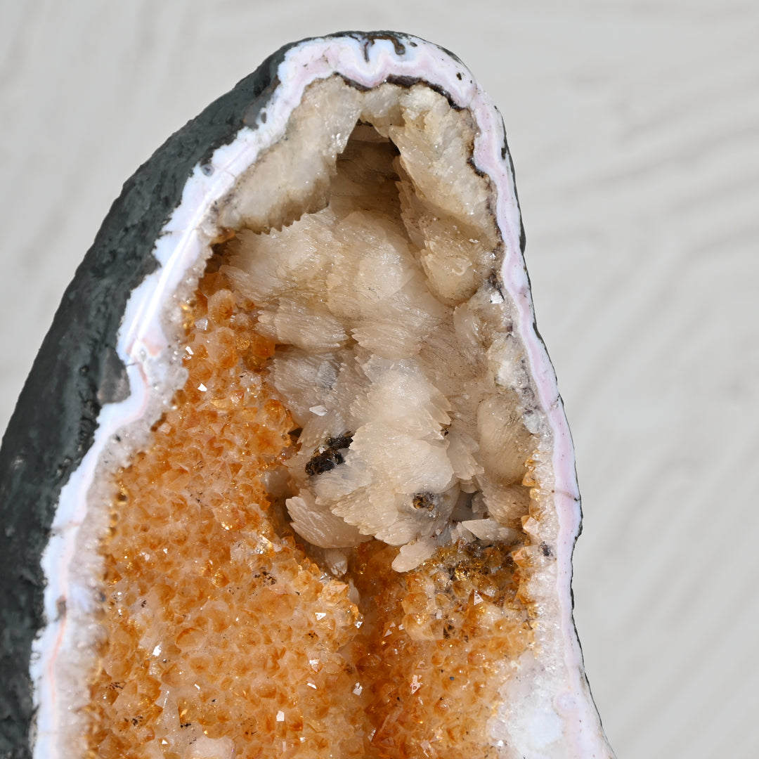 Premium Citrine Crystal 11.20kg – Large Energy Stone for Luxury Decor