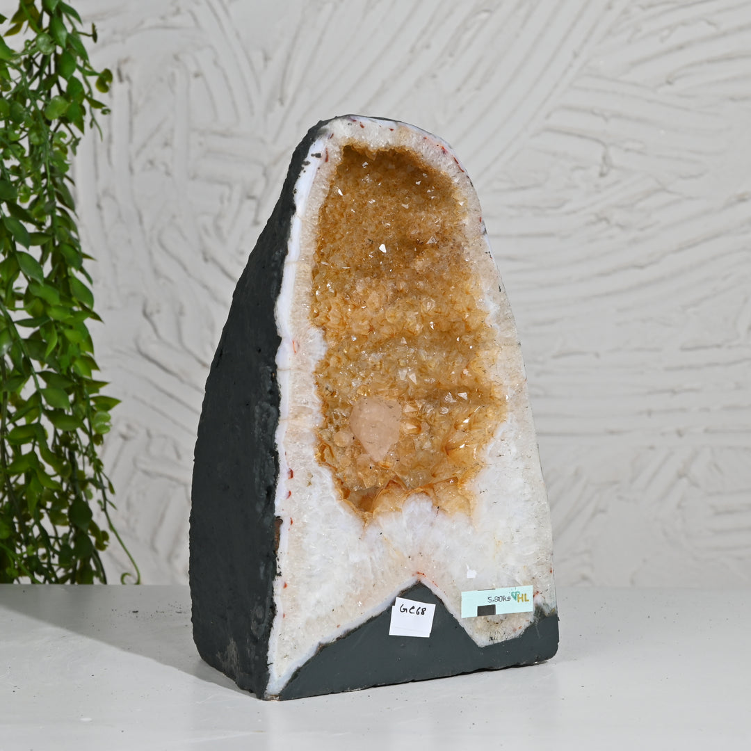 Raw Citrine Cluster 5.80kg – Healing Crystal for Home & Office Decor