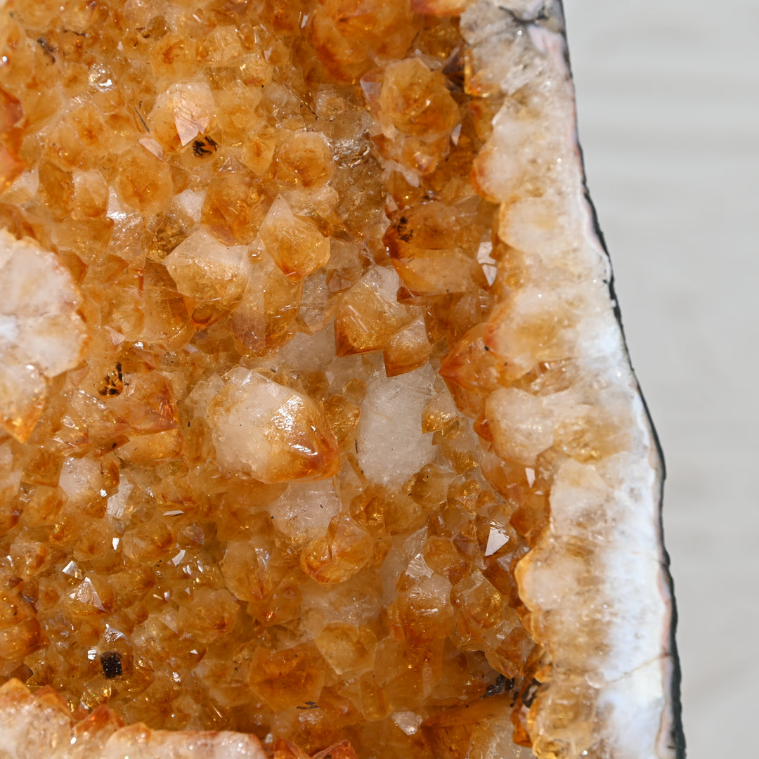 Citrine Geode 6.25kg – Natural Crystal for Positive Energy & Balance