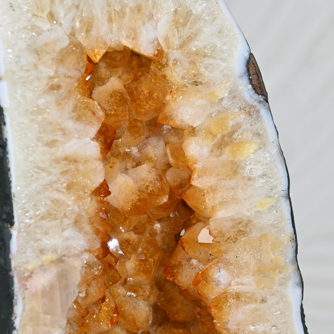 Large Citrine Cluster 9.65kg – Raw Healing Stone for Wealth Attraction