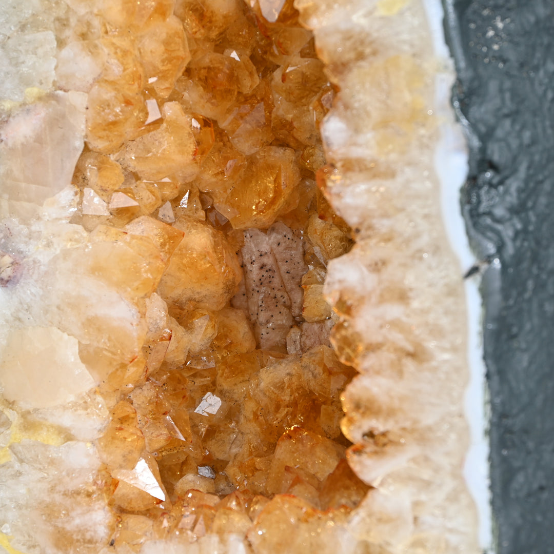 Large Citrine Cluster 9.65kg – Raw Healing Stone for Wealth Attraction