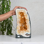 Load image into Gallery viewer, Large Citrine Cluster 9.65kg – Raw Healing Stone for Wealth Attraction