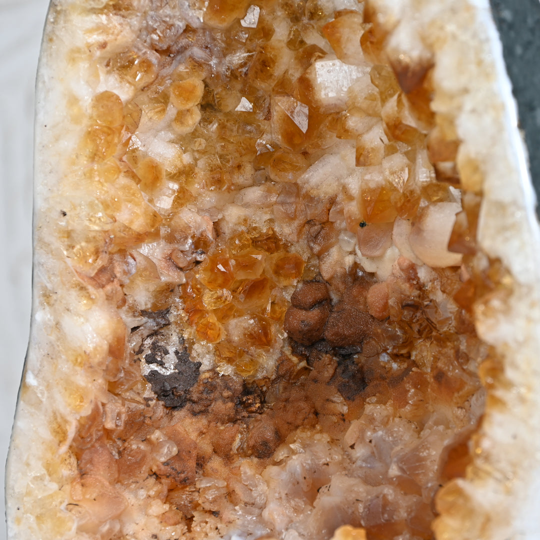 Extra Large Citrine Geode 13.65kg – Raw Wealth Crystal for Abundance & Energy