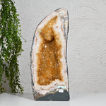 Load image into Gallery viewer, Giant Citrine Geode 13.05kg – Natural Crystal for Wealth Energy &amp; Luxury Decor