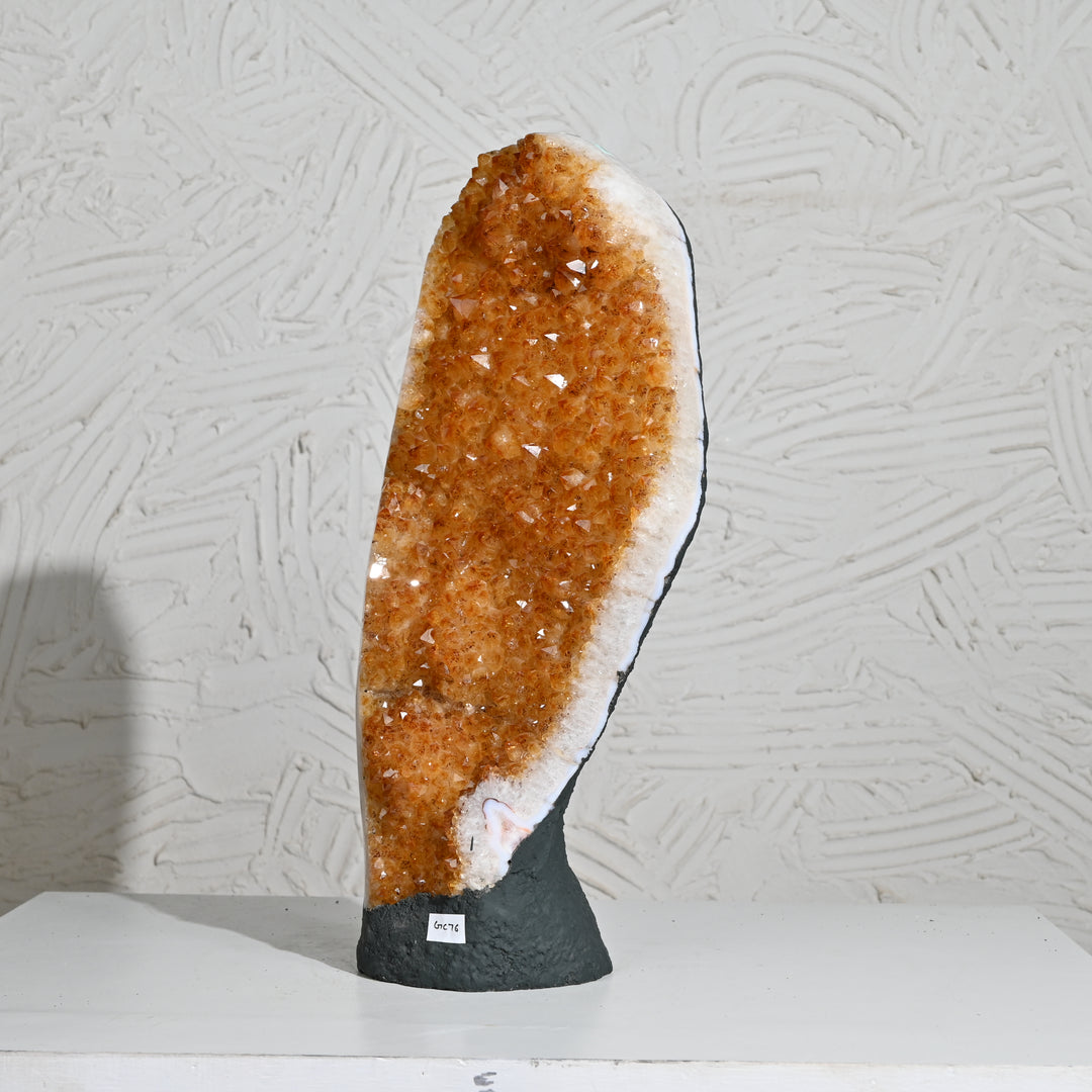 Extra Large Citrine 8.86kg – Statement Healing Crystal for Luxury Decor