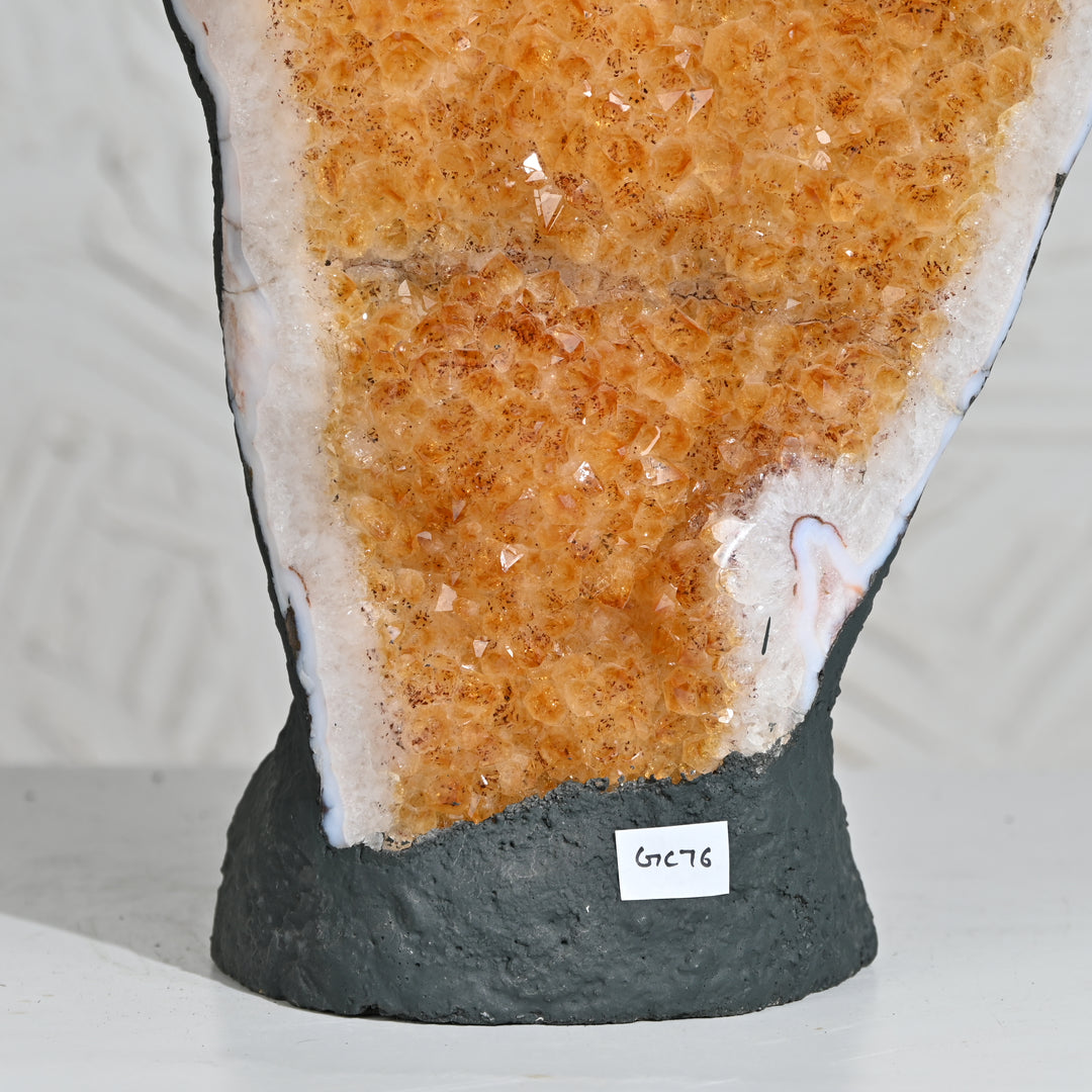Extra Large Citrine 8.86kg – Statement Healing Crystal for Luxury Decor