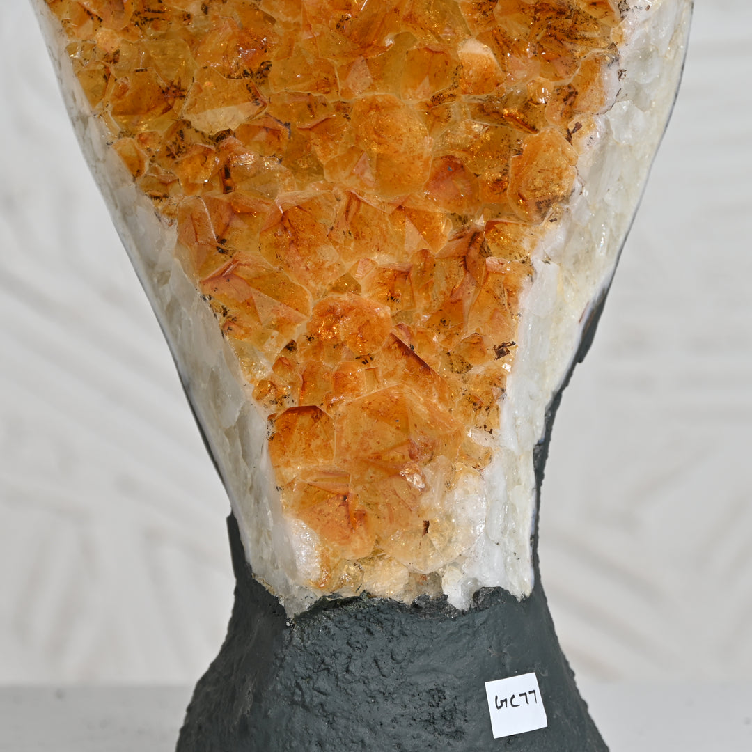 Citrine Geode 7.20kg – Premium Natural Crystal for Wealth & Home Styling