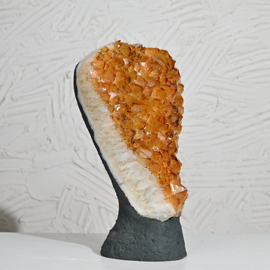 Citrine Geode 7.20kg – Premium Natural Crystal for Wealth & Home Styling