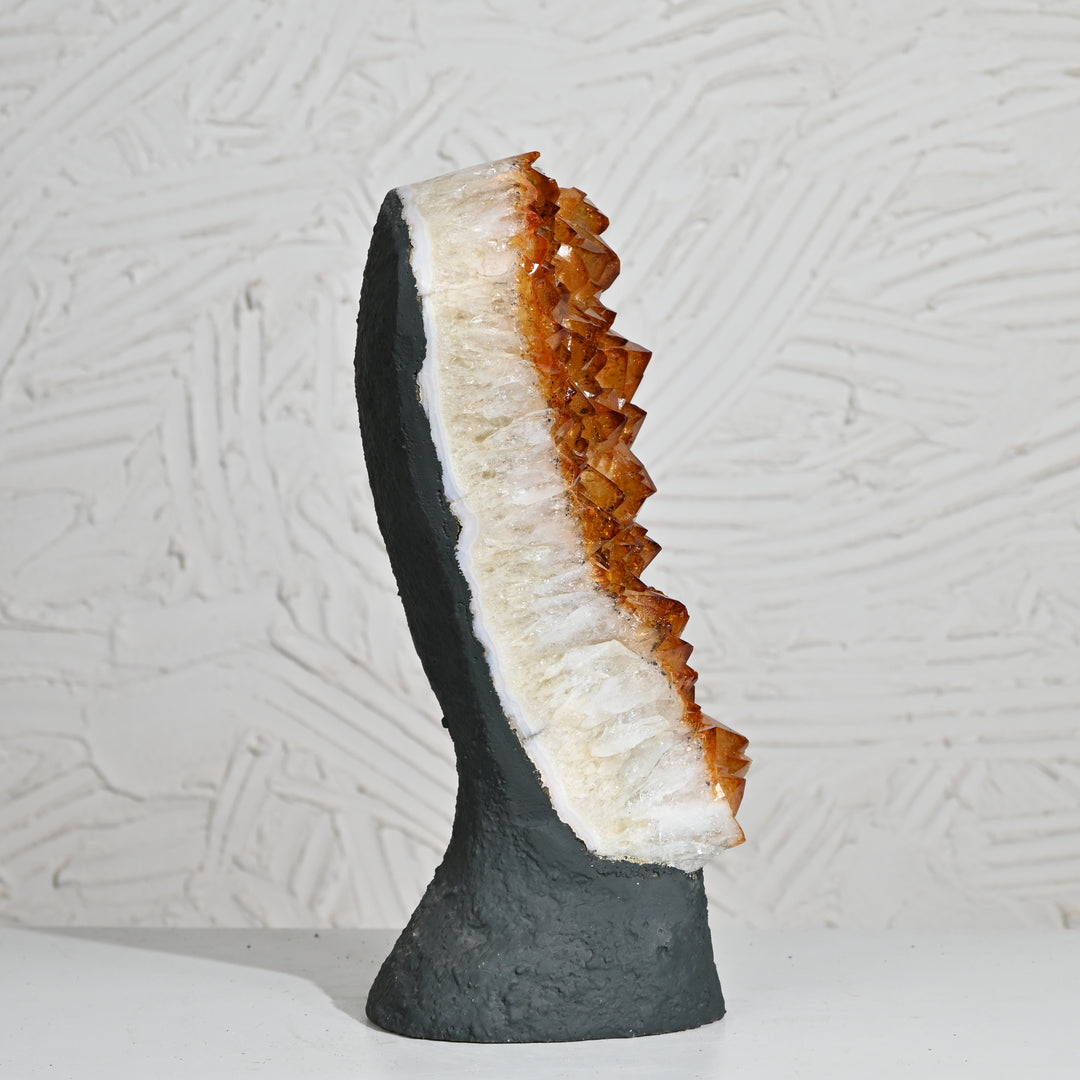 Citrine Geode 7.20kg – Premium Natural Crystal for Wealth & Home Styling