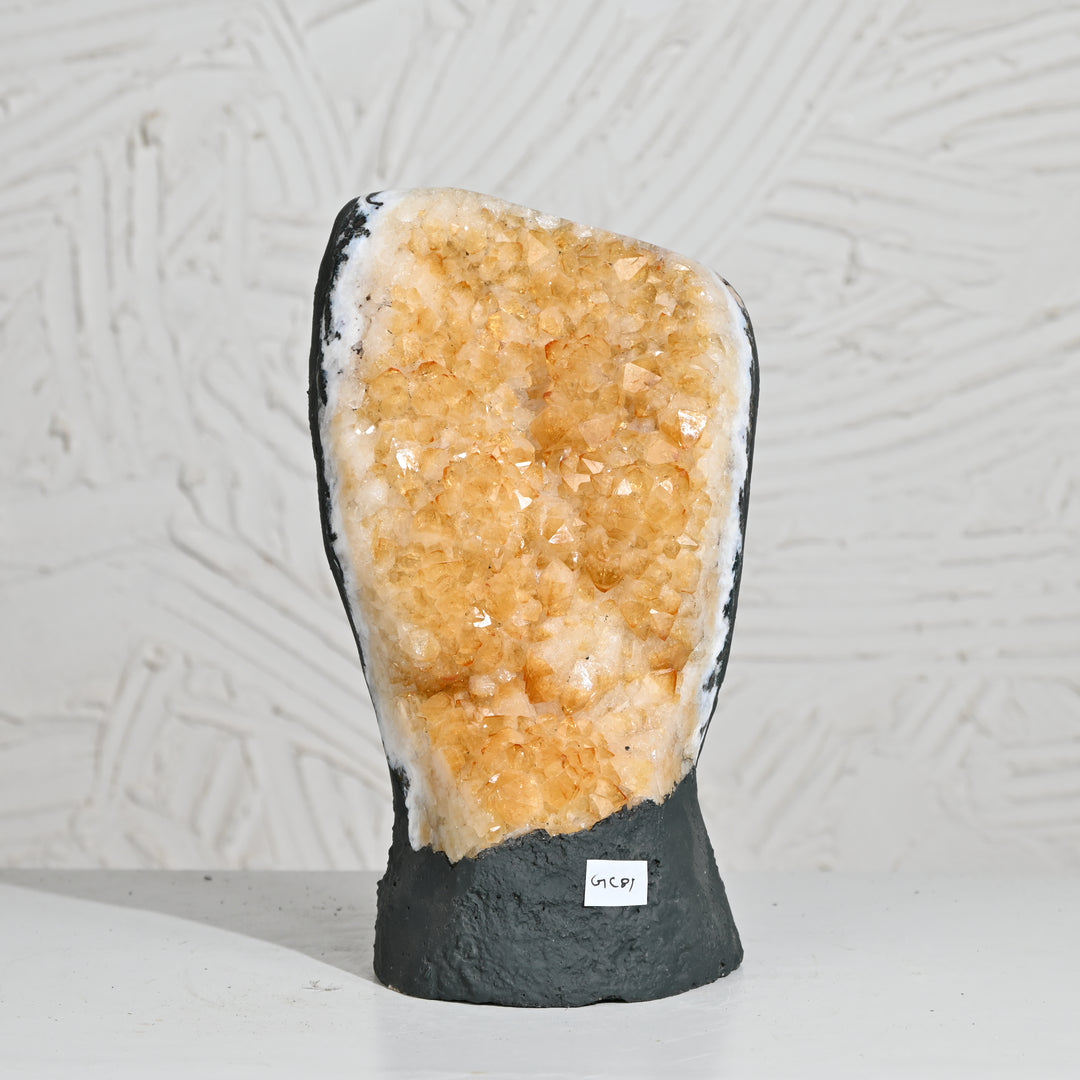 Citrine Crystal Cluster 4.15kg – Large Healing Stone for Home Decor