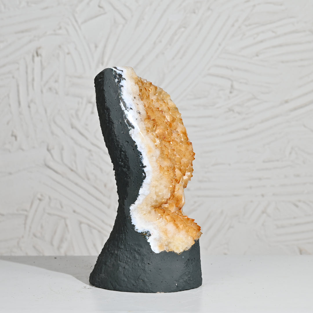 Citrine Crystal Cluster 4.15kg – Large Healing Stone for Home Decor