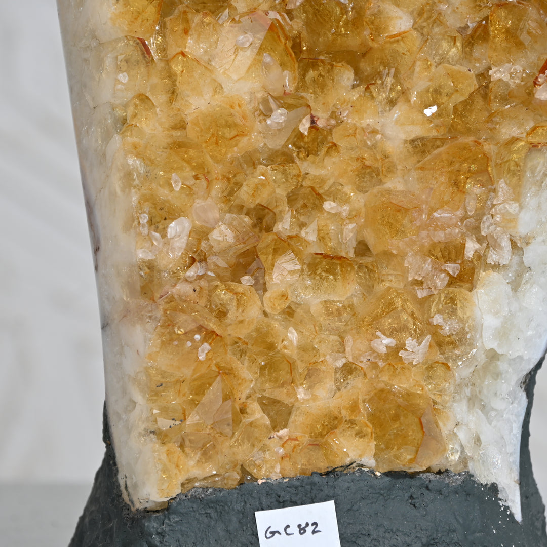 Massive Citrine Geode 6.70kg – Natural Statement Crystal for Wealth Energy