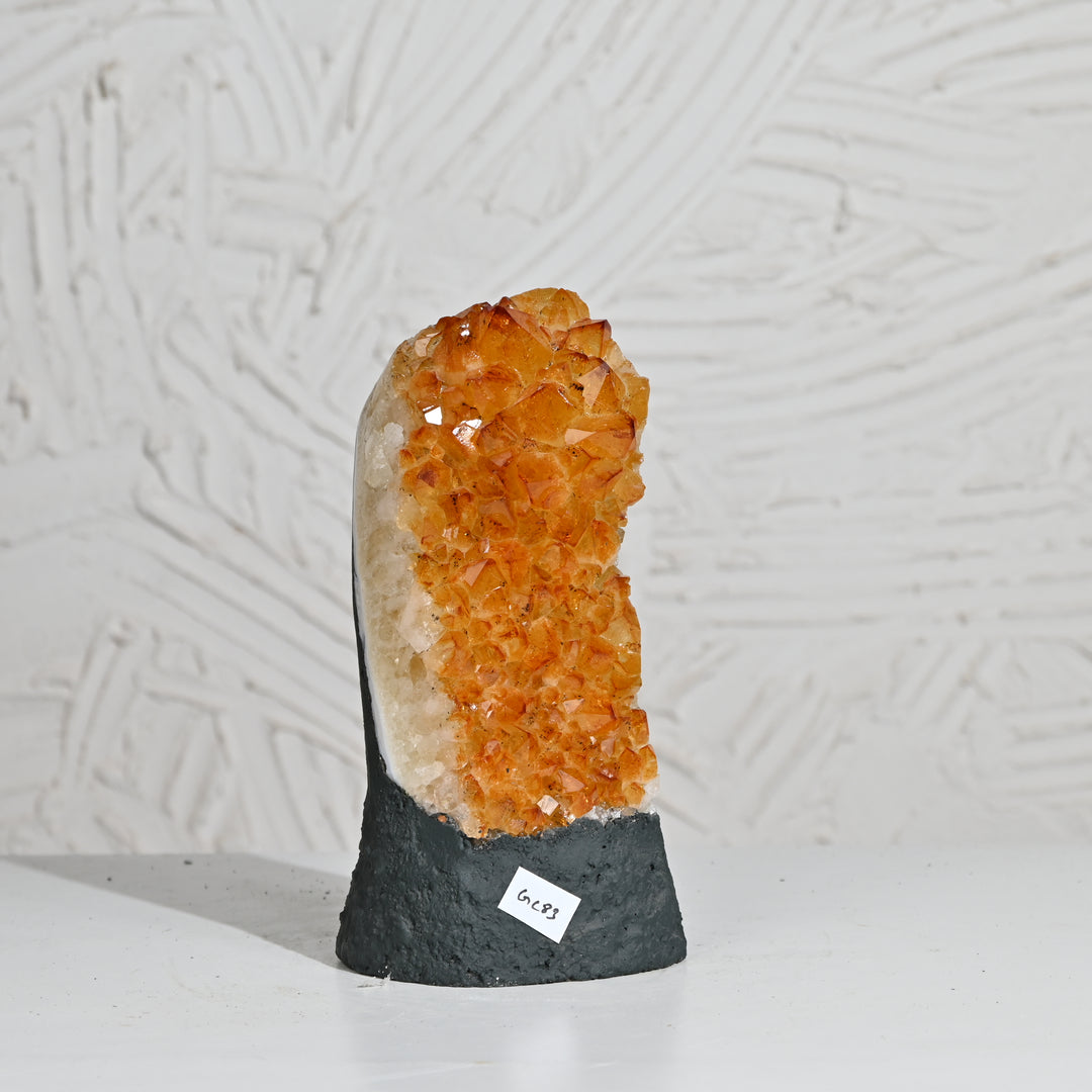 Premium Citrine Geode 2.00kg – Healing Crystal for Abundance & Decor