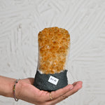 Load image into Gallery viewer, Citrine Geode 1.15kg – Natural Healing Crystal for Success &amp; Positivity