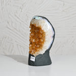 Load image into Gallery viewer, Large Citrine Geode 1.90kg – Raw Crystal for Wealth Attraction &amp; Decor