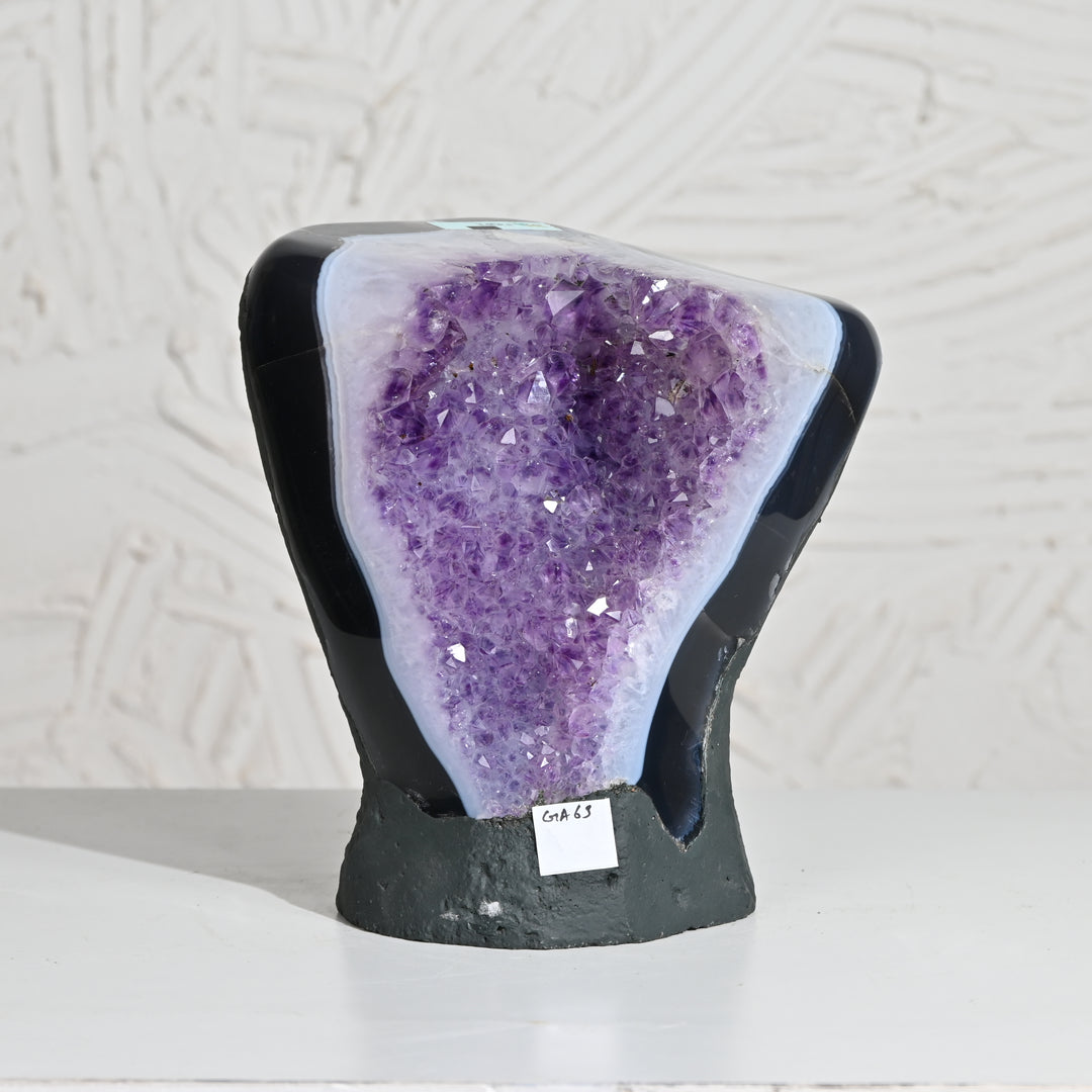 Natural Amethyst Geode 3.85kg - Raw Crystal for Healing
