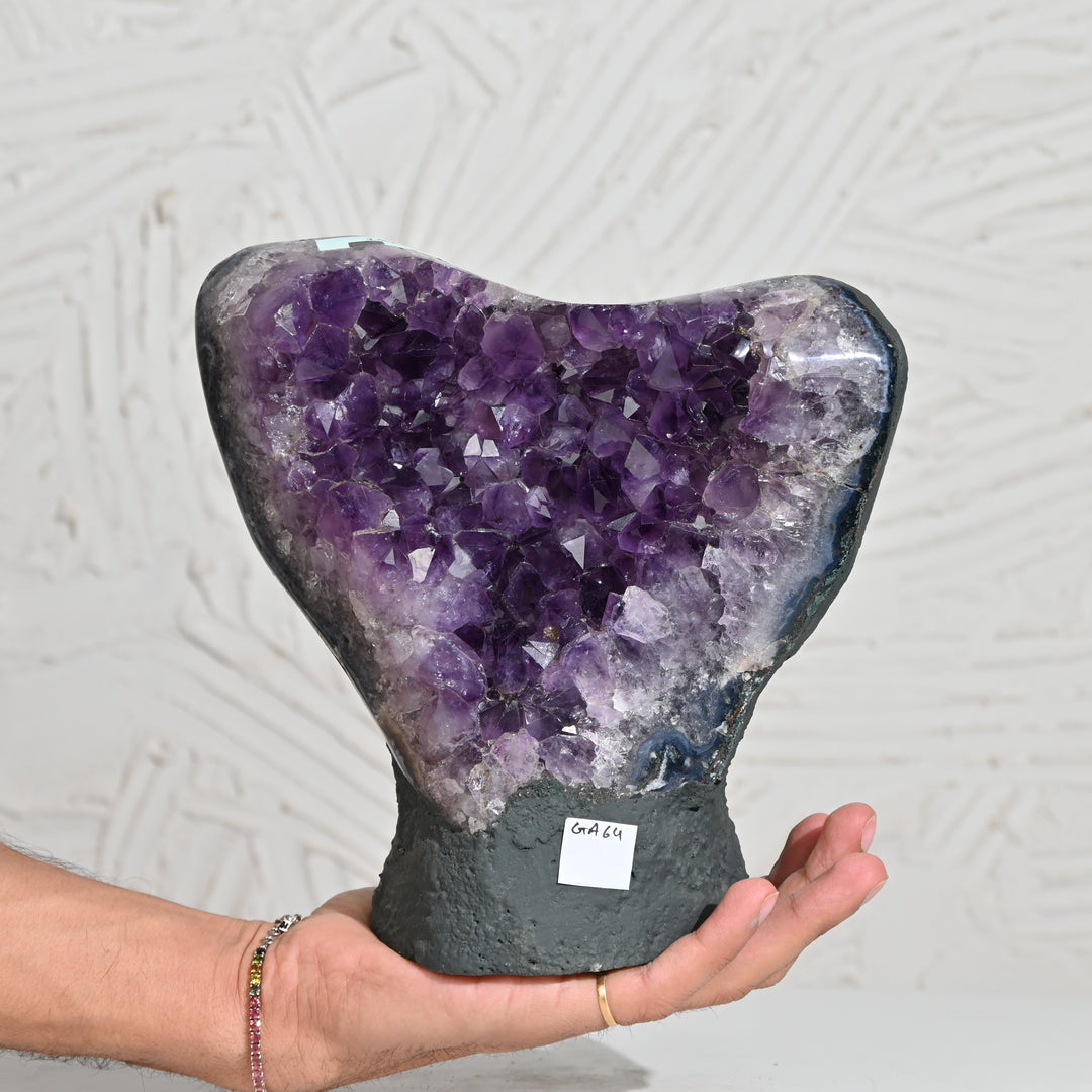 Natural Amethyst Geode 4.05kg - Raw Crystal for Healing