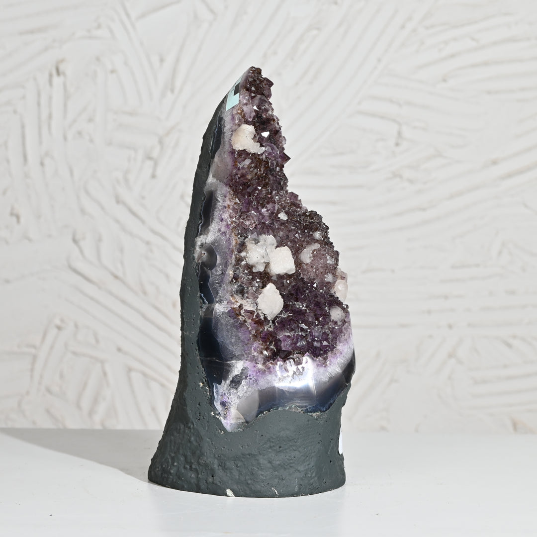 Natural Amethyst Geode 3.70kg - Raw Crystal for Healing