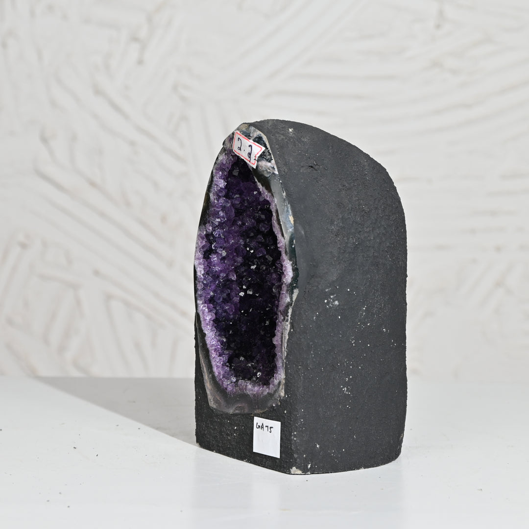 Natural Amethyst Geode 2.2kg - Raw Crystal for Healing