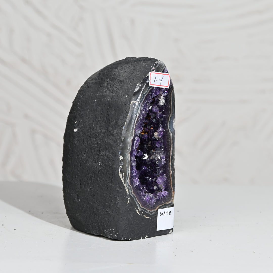 Natural Amethyst Geode 1.4kg - Raw Crystal for Healing