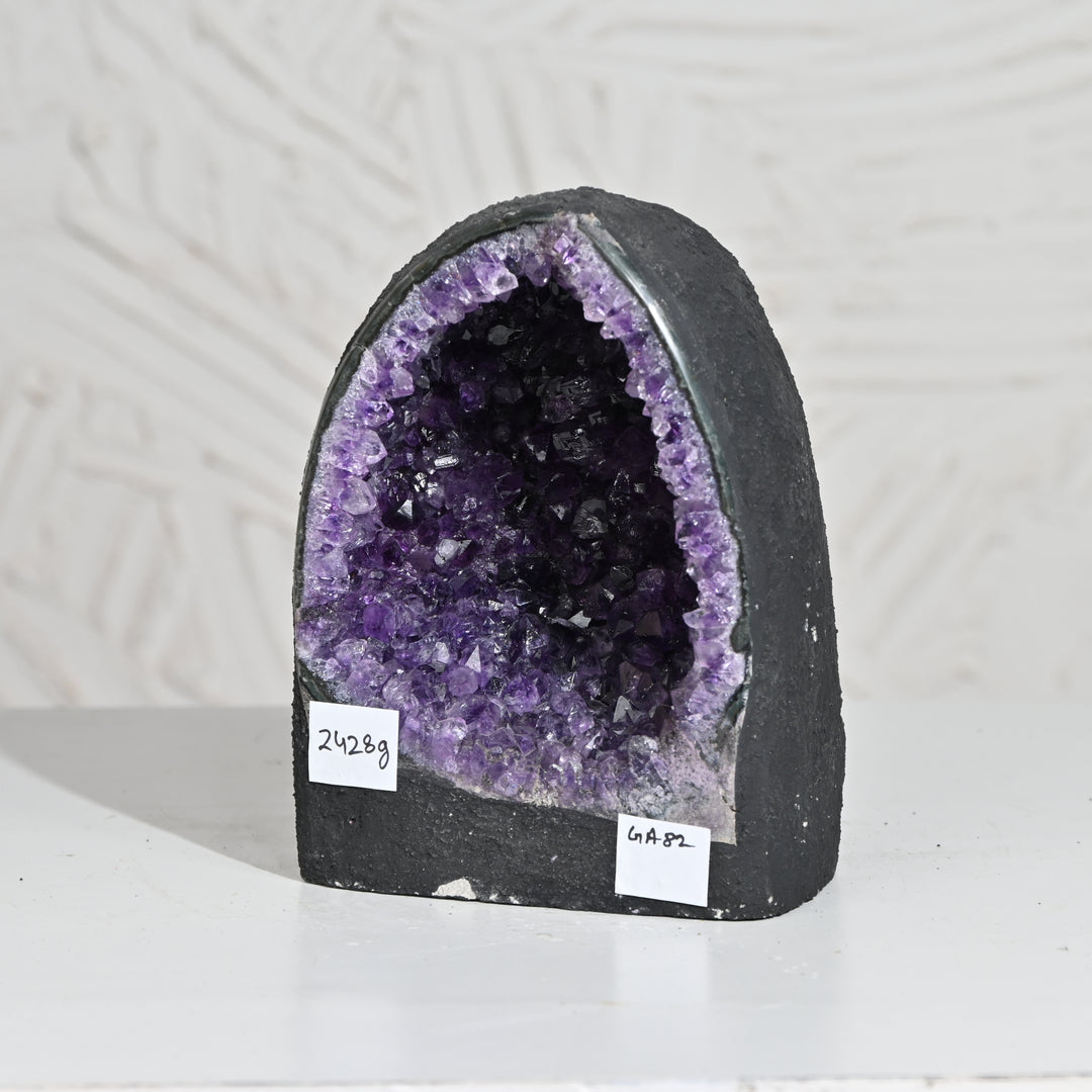 Natural Amethyst Geode 2.4kg - Raw Crystal for Healing