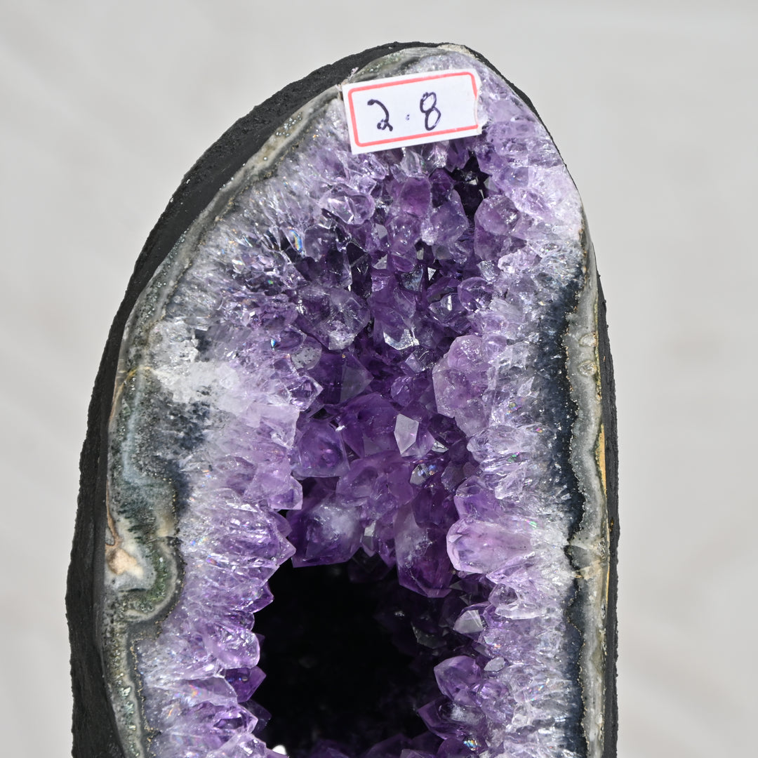 Natural Amethyst Geode 2.8kg - Raw Crystal for Healing