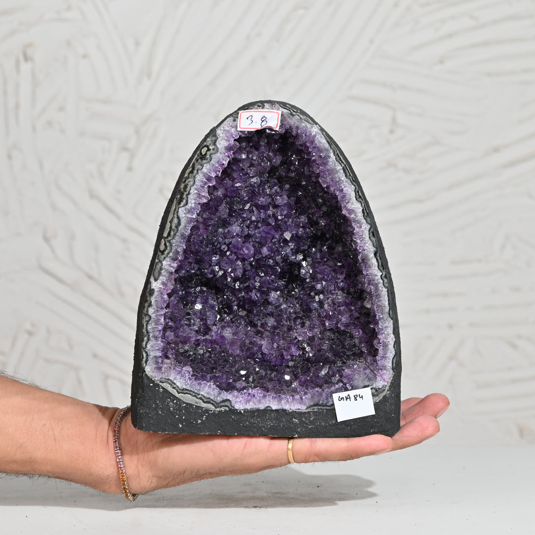 Natural Amethyst Geode 3.8kg - Raw Crystal for Healing